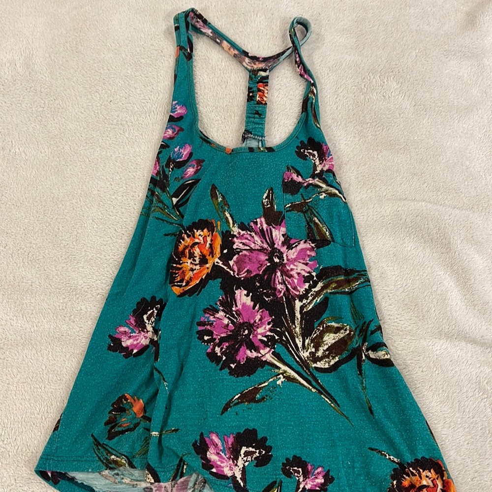 Floral tank top